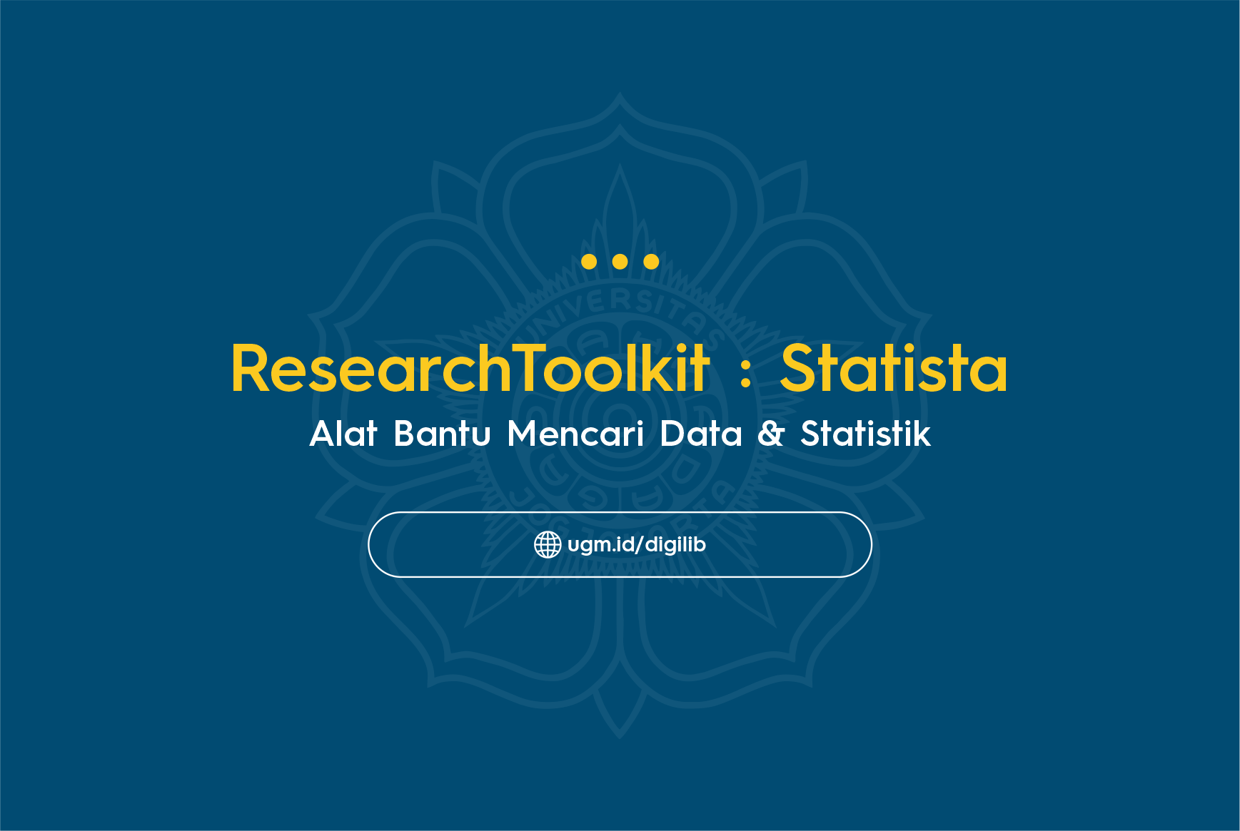 #ResearchToolkit : Statista – Alat Bantu Mencari Data & Statistik
